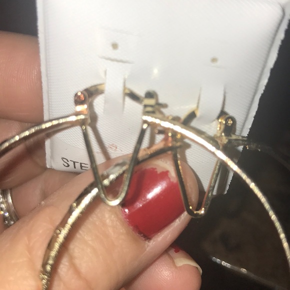 Egyptian gold earrings - Picture 6 of 7